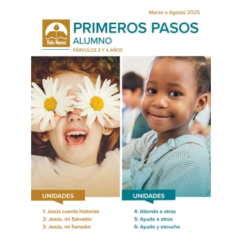 Primeros Pasos Alumno 3-4 Años (Mar-Ago)