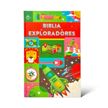 RVR 1960 Biblia para niños exploradores, multicolor tapa dura