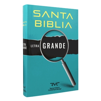 Biblia mediana letra grande RVC – Colores – Rústica