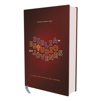 Biblia de estudio para jóvenes RVR60 – Roja – Tapa dura