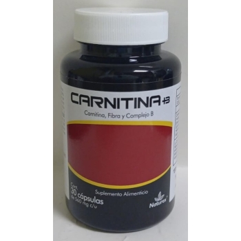 CARNITINE+B C/30 CAPSULES 560 MG
