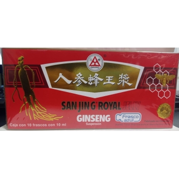 Sanjing Royal Jelly Ginseng 10 FRASCO 10ML
