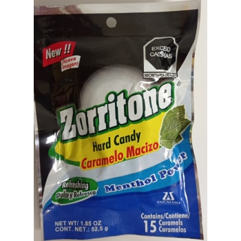 ZORRITONE MENTHOL POWER C/15 SOLID CARAMEL