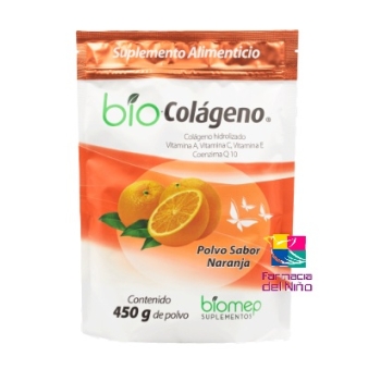BIO-COLAGENO SABOR NARANJA 450G BOLSA