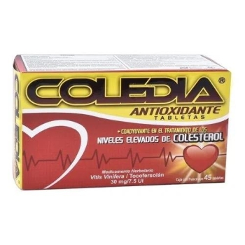 COLEDIA ANTIOXIDANTE 45 TAB