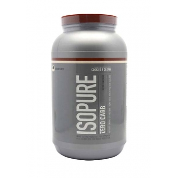ISOPURE ZERO CARB 3 LBS COOKIES AND CREAM