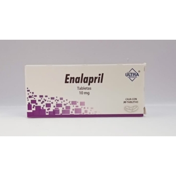 ENALAPRIL (ULTRA) 10MG CON 30 TABLETAS