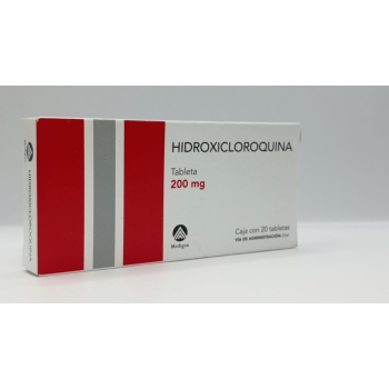 HIDROXICLOROQUINA (Medigen) c/20 TABS. 200 MG