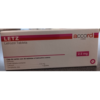 LETZ (Letrozole) 2.5MG 30 TABLETS