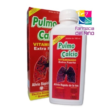 PULMO CALCIO VITAMINADO EXTRA FUERTE JARABE 180ML