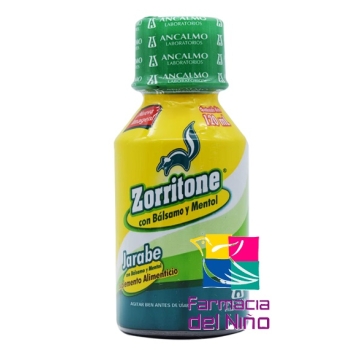 ZORRITONE CON BALSAMO Y MENTOL JARABE 120ML
