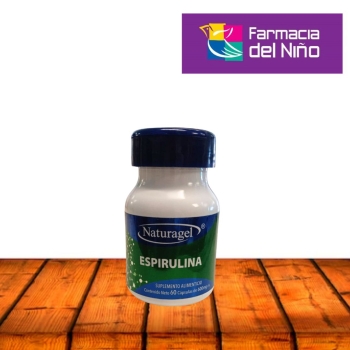 spirulina-naturagel-600mg-60-capsules